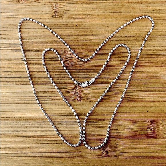 $87 Italian 36 Inch Estate Chain Sterling 20.6 Grams Marked MILOR 925 ITALY - Picture 5 of 5